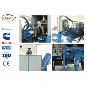 Quality 600mm Bull Wheel Hydraulic Pulling Machine , 150KN Cable Pulling Equipment wholesale
