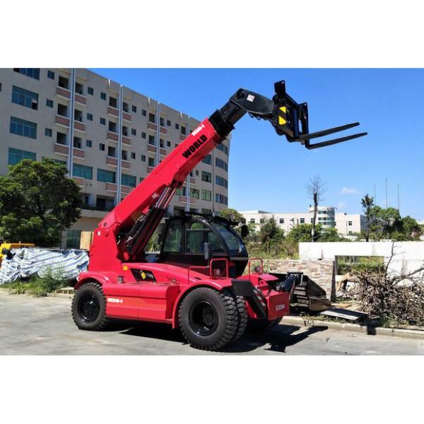World 5ton Rough Terrain Forklift With Certification Telescopic Handler