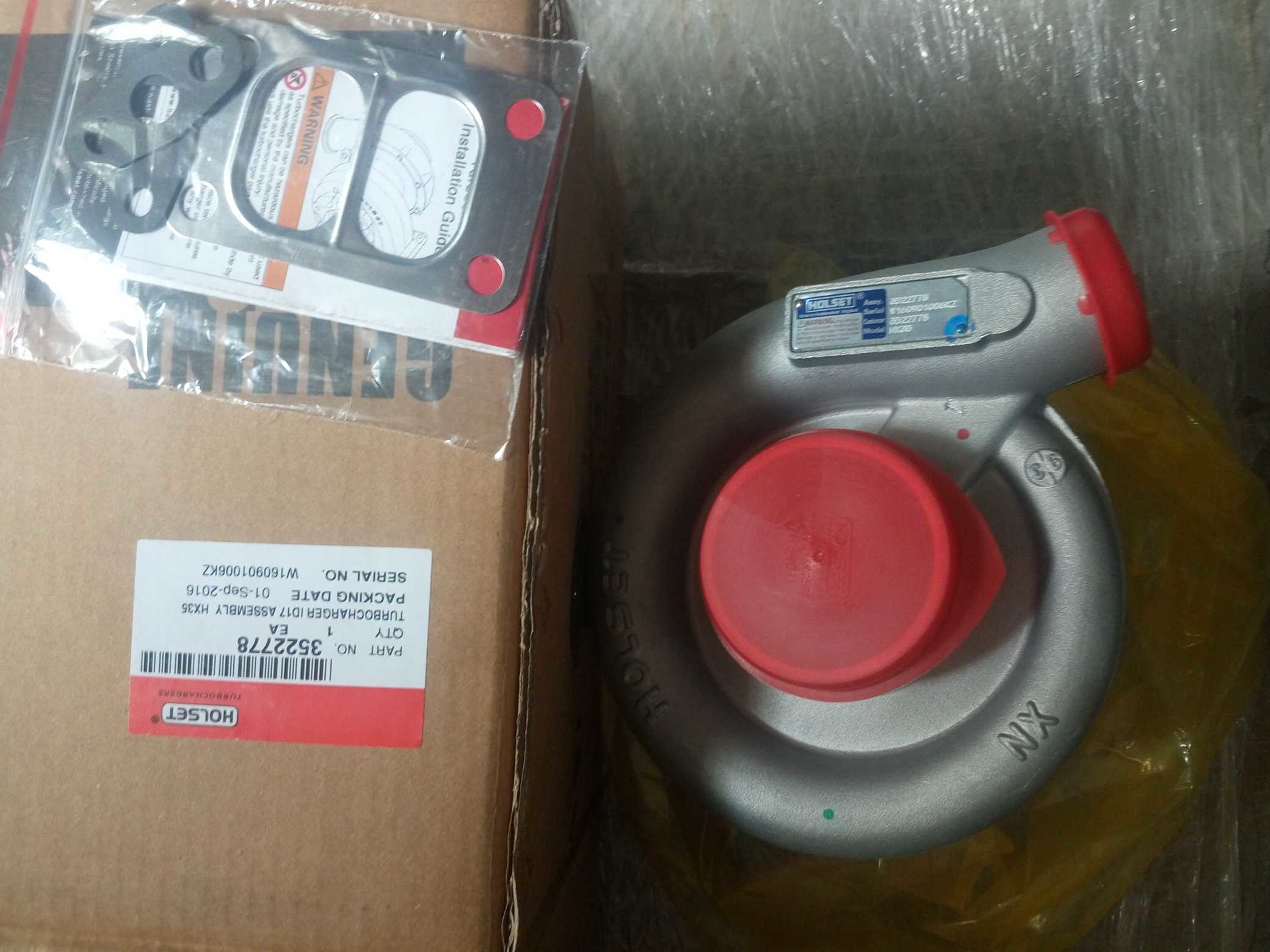 part No. : 3522778, 3802115, 3802289 ,H1C CUMMINS QSB6.7 Holset Turbocharger