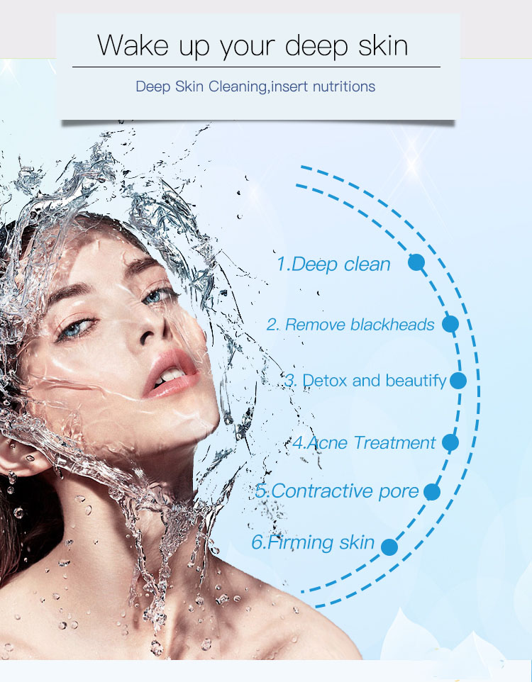 Mini Multifunction Beauty Machine For Hydra Skin Facials Ultrasonic Acne Removal