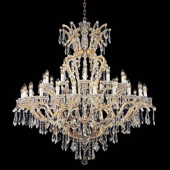 Oval Shaped Crystal Chandelier Pendant Wedding Event Stage Decoration 50cm