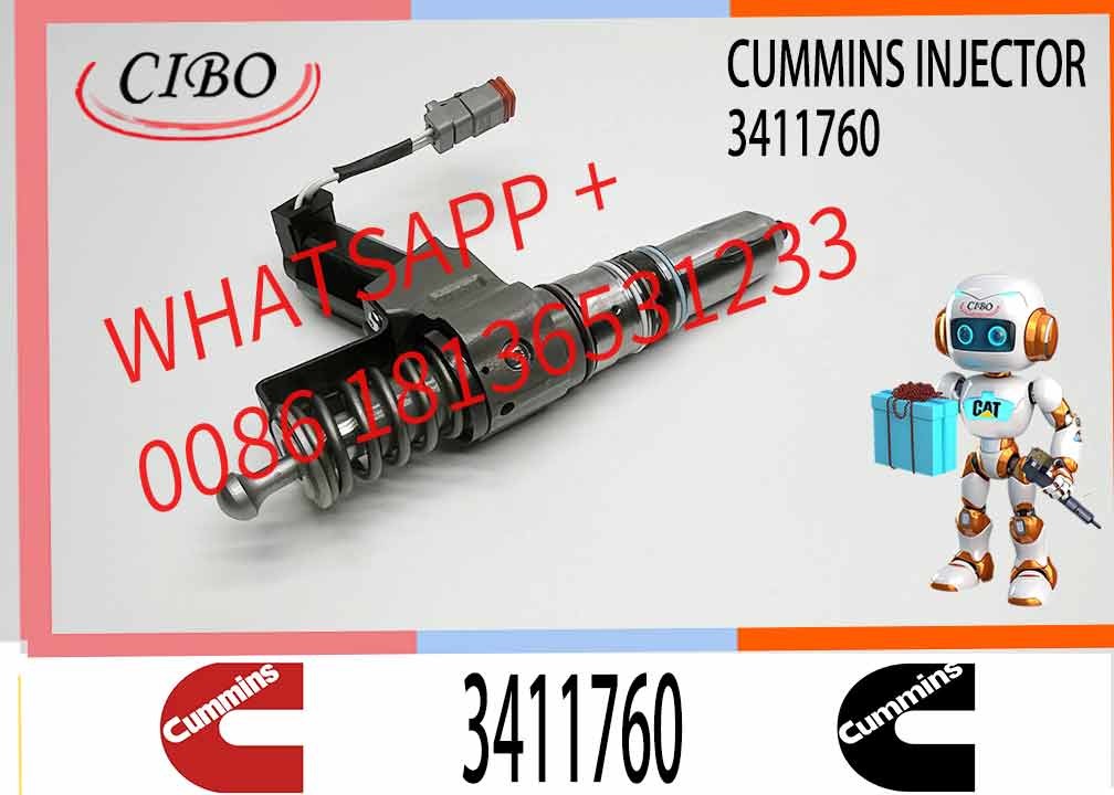 N14 ISM11 QSM11 M11 Auto engine fuel system fuel injector 3411766 3411753 3411760 for cummins