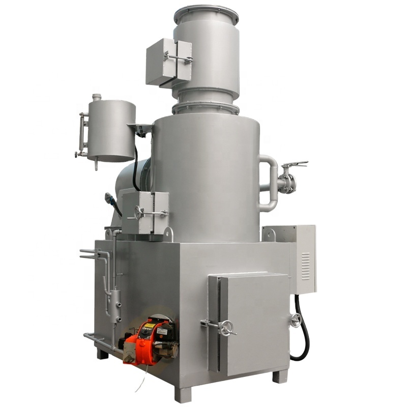 Complete Waste Disposal 380v/220v Domestic Incinerator with Dual Combustion Chambers