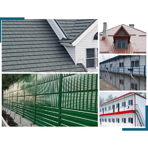 Standard Height Color Roof Per Sheet 0.25mm Thickness Trapezoid Color Steel Tile with Z61-Z90 Coating Affordable and Durable