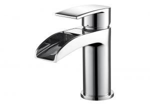 China High Quality Brass Single-Handle Contemporary Waterfall Basin Mixer T8112 on sale