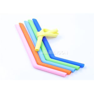 Quality Flexible EcoFriendly Collapsible Food Grade Silicone Straws With Case wholesale
