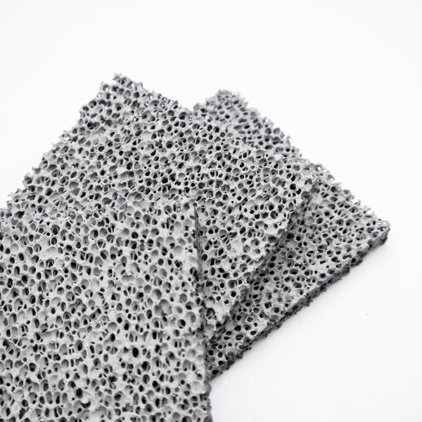 Open Cell Aluminum Foam Sheet Metal Foam For Soundproofing