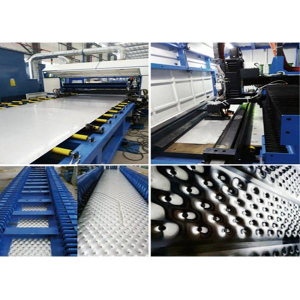 Fully Welded Structure SS Dimple Plate Sheet For Refrigeration