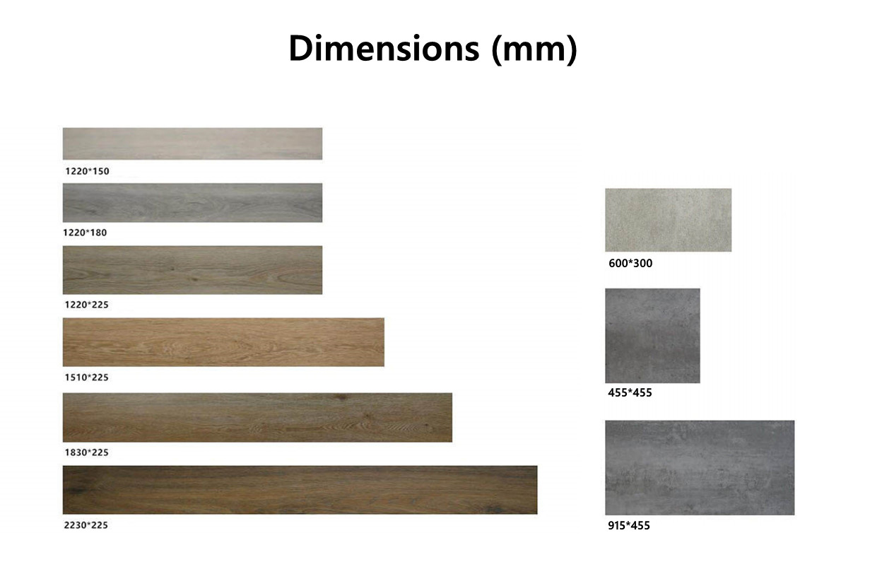 Wear Resistant Marble Look Vinyl Plank Flooring Waterproof Flame Retardant 183mm White GKBM Greenpy GL-S5539-1