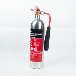 China Aluminum Alloy CO2 Fire Extinguisher 174 BAR Carbon Dioxide Fire Extinguisher Use on sale