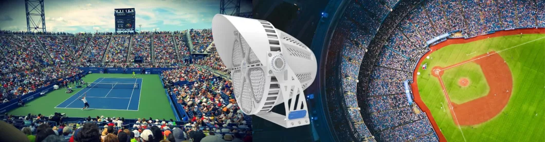CE, RoHS, ETL, FCC IP65 Ik10 Waterproof 155lm/W 1000W Dimmable Outdoor Square Lighting LED Stadium Sport Light LED Tunnel Light LED High Mast Light