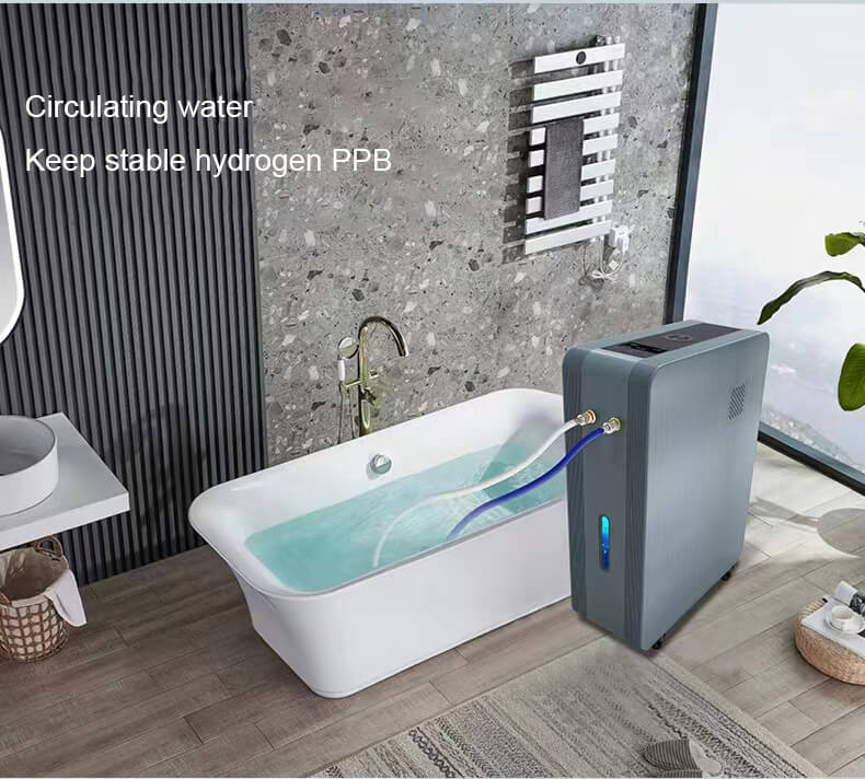 PEM hydrogen generator Hydrogen bath machine Smart anti oxidant hydrogen water spa