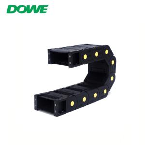 Quality H40x125 Enclosed Towline Yellow Strength Plastic Cable Carrier Drag Chain wholesale