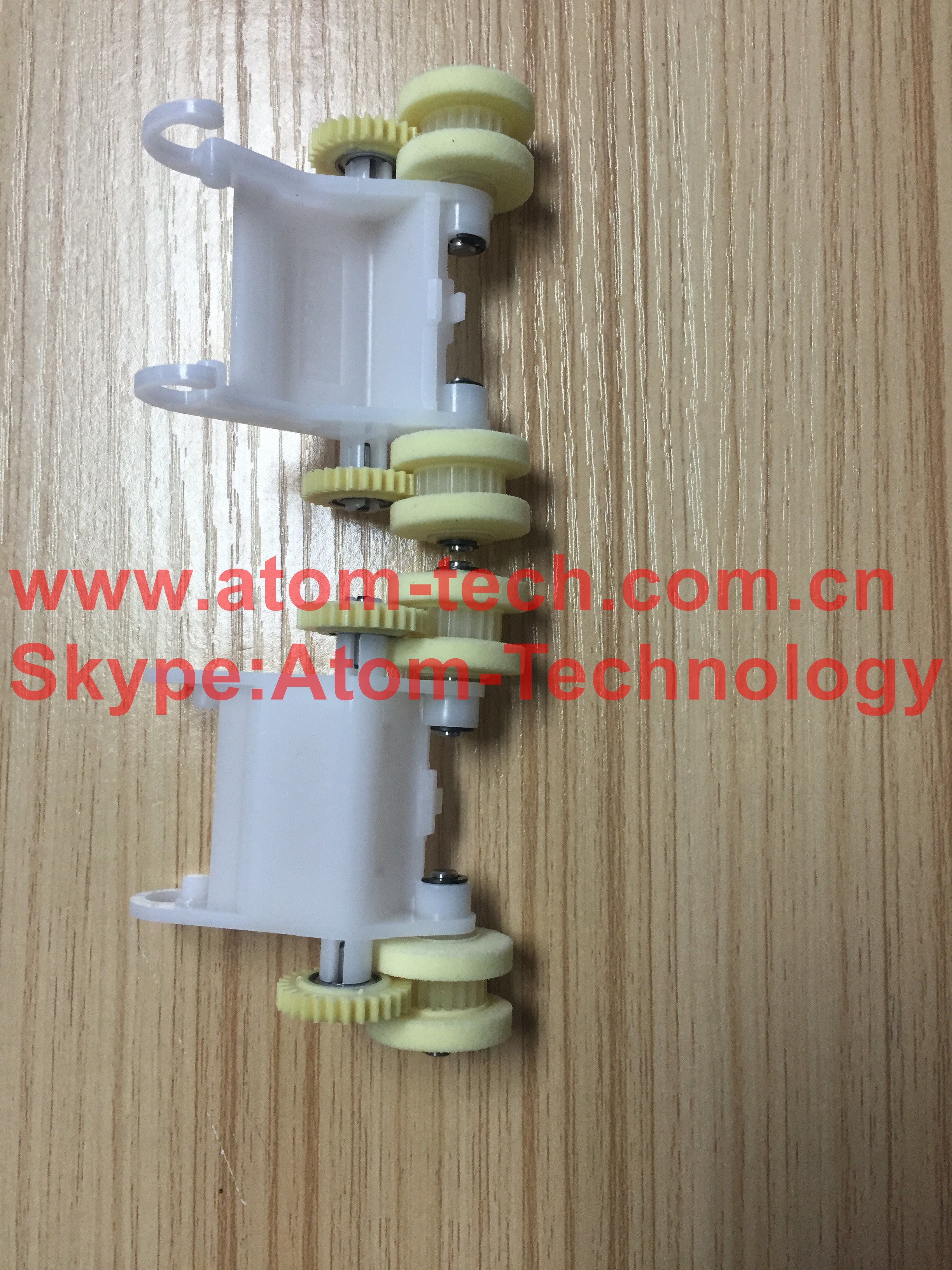 1750173362 ATM Machine ATM spare parts WINCOR CINEO C4060 Yellow Roller set in Vs Module Rcyclling 01750173362