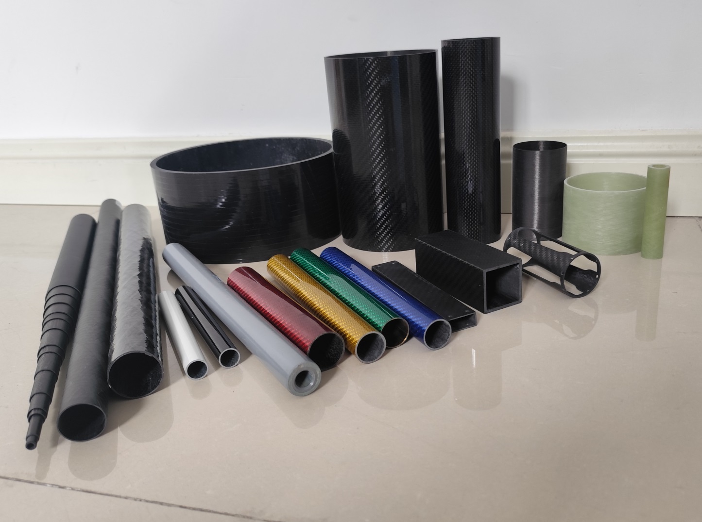 Buy cheap Aerospace level China Carbon Fiber Tube Manufactures Zibo Xinnuo from wholesalers