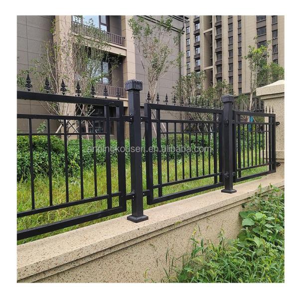 Bolts Nuts Included Manufacture Faux Antique Wrought Iron Railing Fence for Villa