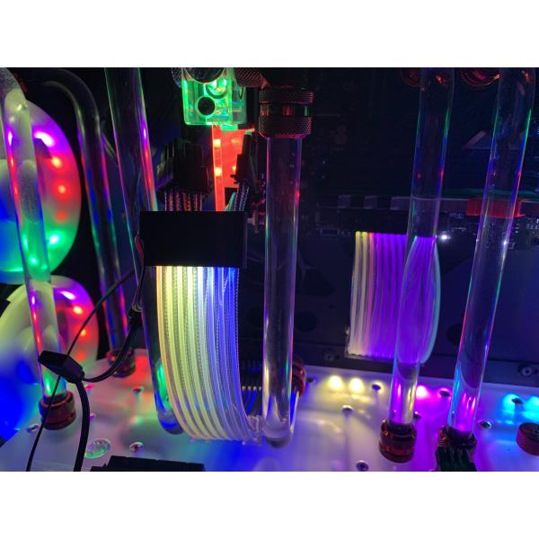 RGB 24pin Cable RGB Led Strip Light Extension Cable 2pin Connector Wire Power Adapter With Motherboard Synchronous