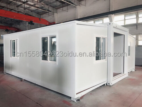 Foldable Prefab Container Homes with Modern Design Style and Aluminum Alloy Windows