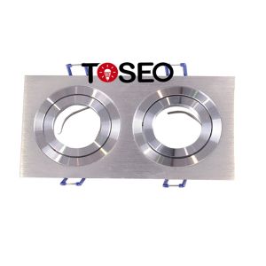 Quality Pure Aluminium Ceiling Downlight 3watt 5watt Double Recessed LED Downlight wholesale