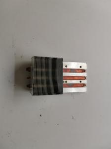 China Industrial Extruded Square Shape Aluminum Heatsink With Cooper  Tubes on sale