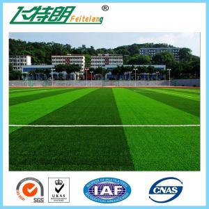 China Outdoor Fake Monofilament Artificial Grass Football Field Turf 9800Turfs / sqm on sale