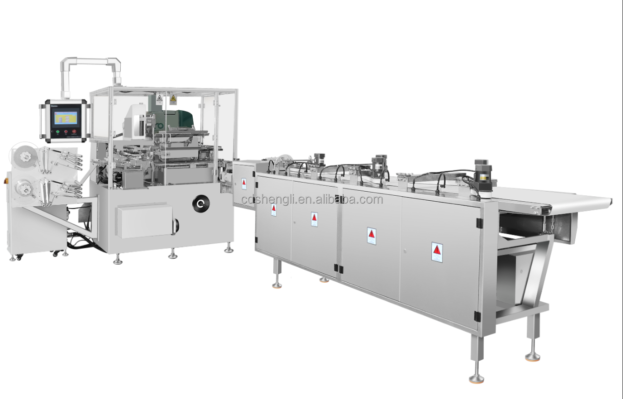 Hot Welding Semi-automatic Horizontal Chocolate Bar Tablets Fold Wrapping Packing Machine
