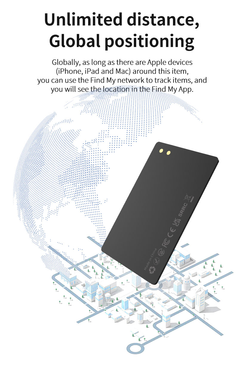 Smart Tag Lost Item Tracker Airtags GPS Locator For Iphone