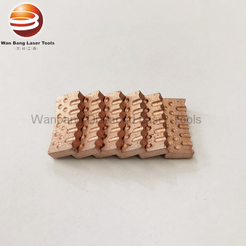 Smooth Cutting Roof Top Flat Top Diamond Core Bit Segments for Reforced Concrete