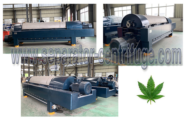 High Efficient LWF Series Horizontal Decanter Centrifuge for CBD Oil Extraction