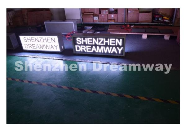 Cheap 7000 Nits P 5 SMD2727 Taxi Screen Advertising with 3G /  WIFI / USB Control for sale