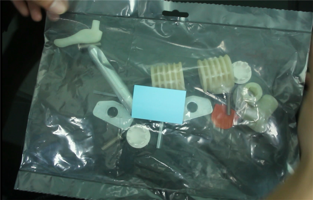 Multi-function Automatic Furniture Kits Hardware Fittings Mixed Packaging Machine With Vibrating Feeder