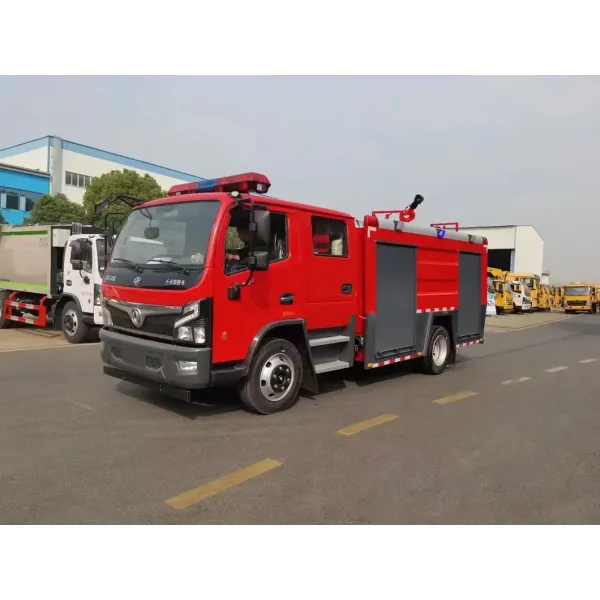 6t Dongfeng 4X2 Water Tank Fire Truck Fire Truck Fire Fighting Truck New and Old Manufacturers Global Sales