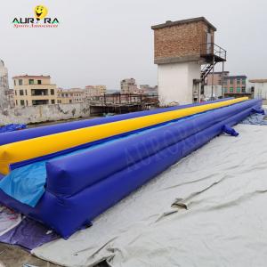 China 20m Inflatable Water Slide Commercial Inflatable Water Slip N Slide For Adults on sale