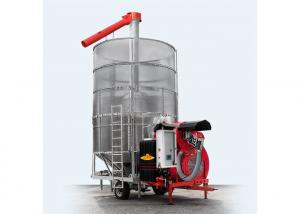 Quality 26 Ton Multiple Fuel Portable Grain Dryer / Mobile Grain Dryer With Fast Drying Speed wholesale