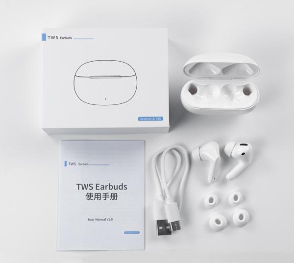 Cheap 300mAh True Wireless Stereo Earbuds , 110days Tws Wireless Headset for sale