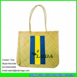 Quality LUDA  international brand cheap ladies handbag seagrass straw bag wholesale wholesale