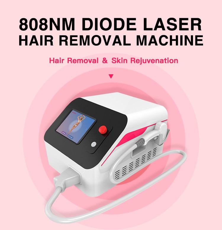 OEM Portable Professional 808nm Diode Laser Hair Removal Machine