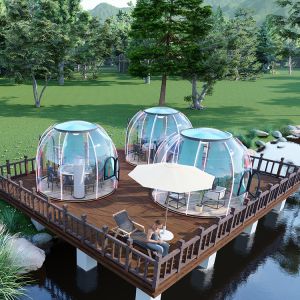 Prefabricated Bubble Outdoor Tent PC Garden Dome Bubble Tent