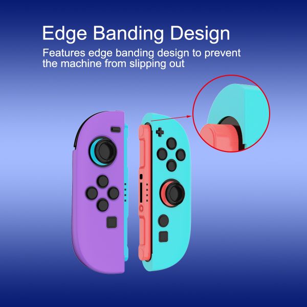 New Color Edition Shockproof & Anti-Slip Silicone Protective Case for Nintendo Switch 2 Joy-Con Left Right Controller