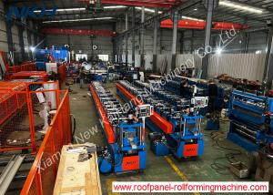 Quality U Shaped Seamless Gutter Machine , Gutter Roll Forming Machine For Making Steel Rainwater Gutter wholesale