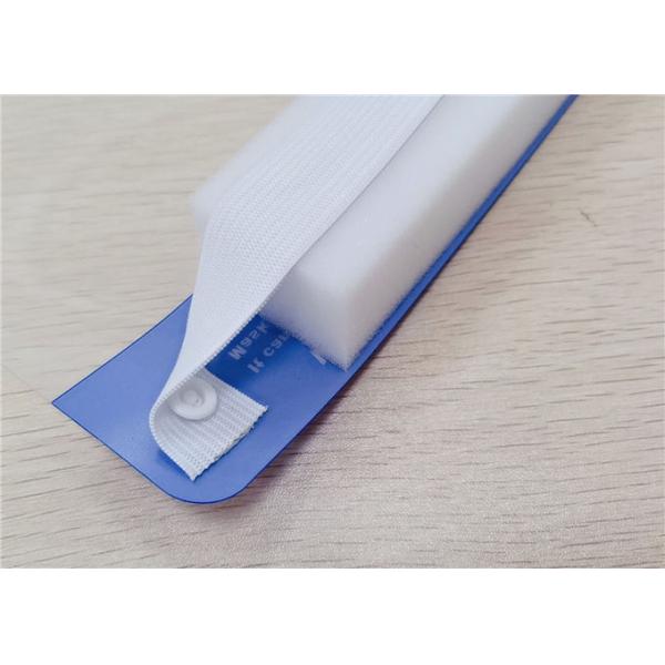 Transparent Anti Dust Protective Face Shield PET Materials Skin Friendly