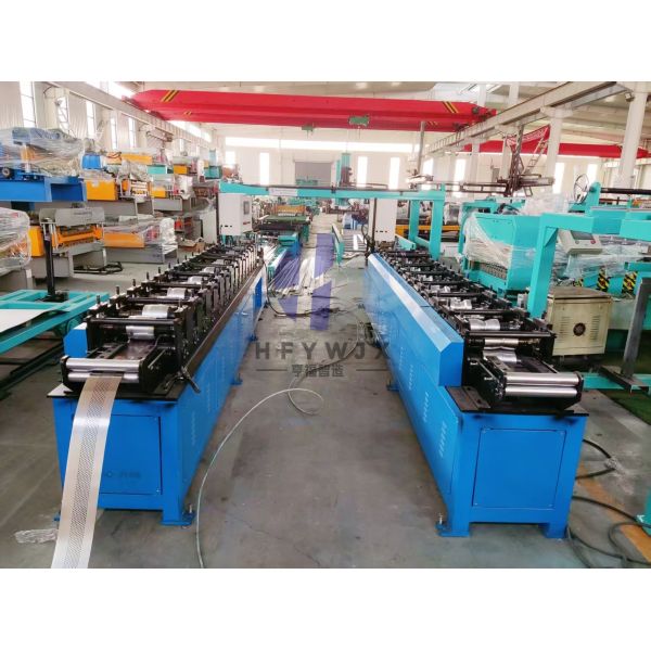 Heavy Duty Stable Performance Roller Shutter Door Roll Forming Machine 6m/Min