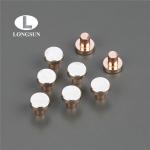 Electrical Contact Rivets Soild Welding Contact Tips With Low Electrical