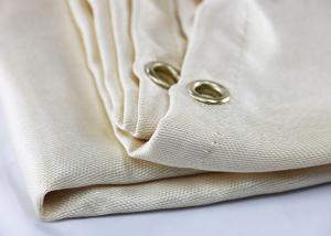 Quality Fold Edge Fibreglass Blanket Welding , Heat Insulation Fire Resistant Blanket For Welding wholesale