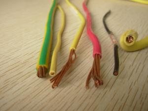 China Green Yellow Red Aluminum Building Wire / Housing Wire 1.5mm2 2.5mm2 4mm2 on sale