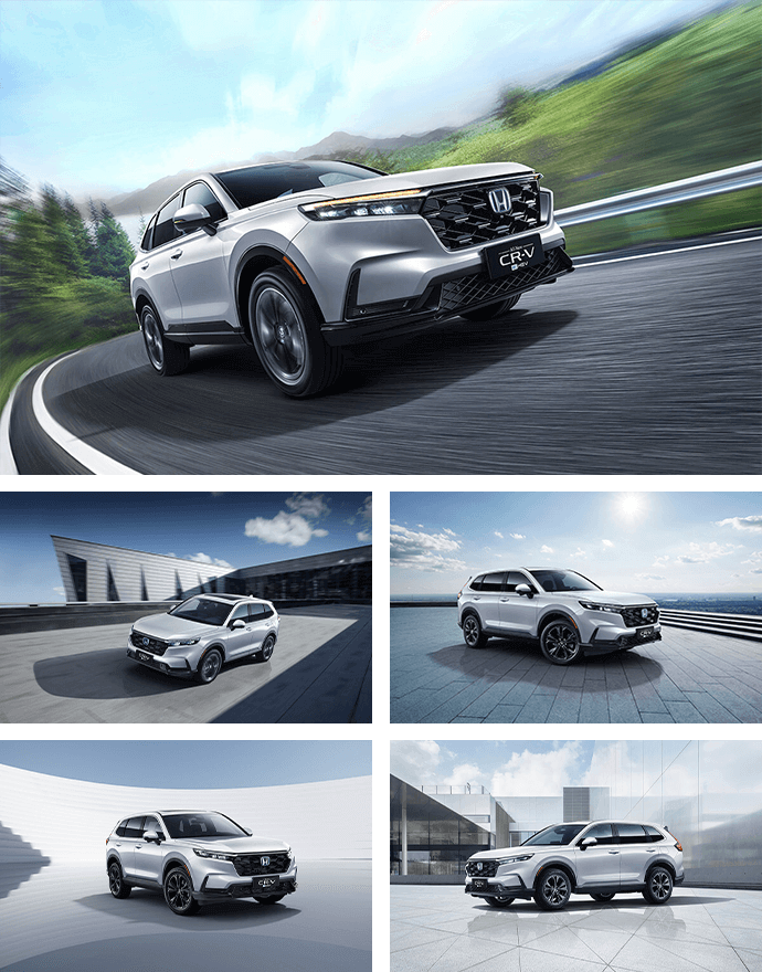 Max Speed 185km/H Honda CR-V Gasoline Electric Hybrid AWD SUV With Lithium Battery