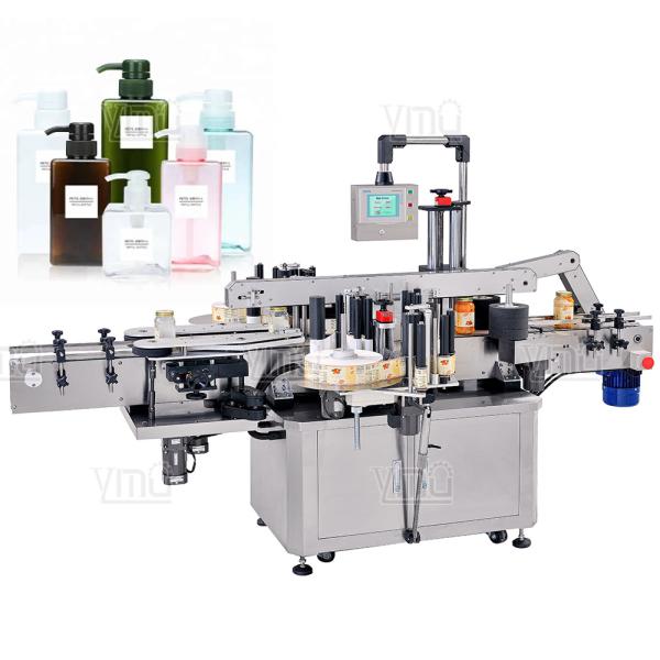 Laundry Detergent Perfume Bottle Automatic Label Applicator Rectangular Bottle