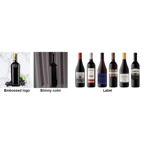 Empty Glass 750ml 550ml 330ml Beer Bottle Factory Wholesale Transparent