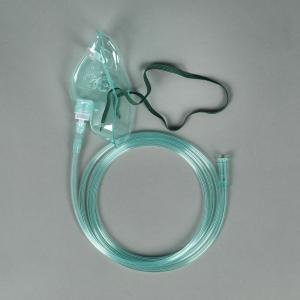 China Latex Free O2 Face Mask Breathing Through Oxygen Mask Disposable Catheter 1.8m/2m on sale