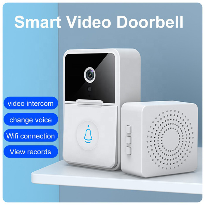 Tuya 1080P Battery Powered Smart Doorbell IPS Display Wifi Video Doorbell